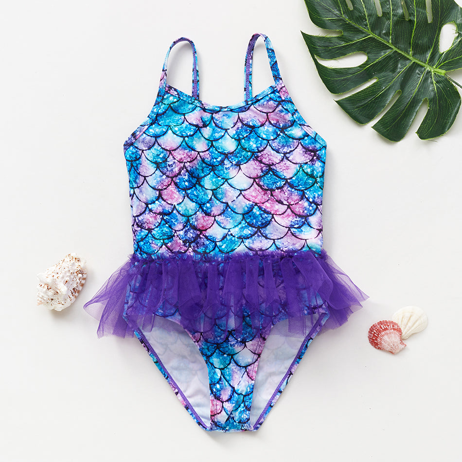 Girls Mermaid Unicorn Swimwear