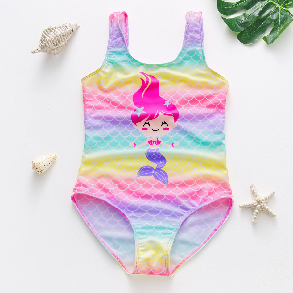 Girls Mermaid Unicorn Swimwear