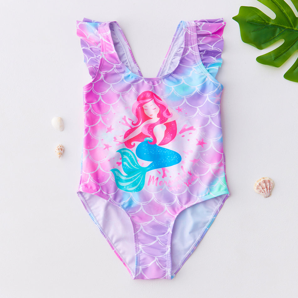 Girls Mermaid Unicorn Swimwear