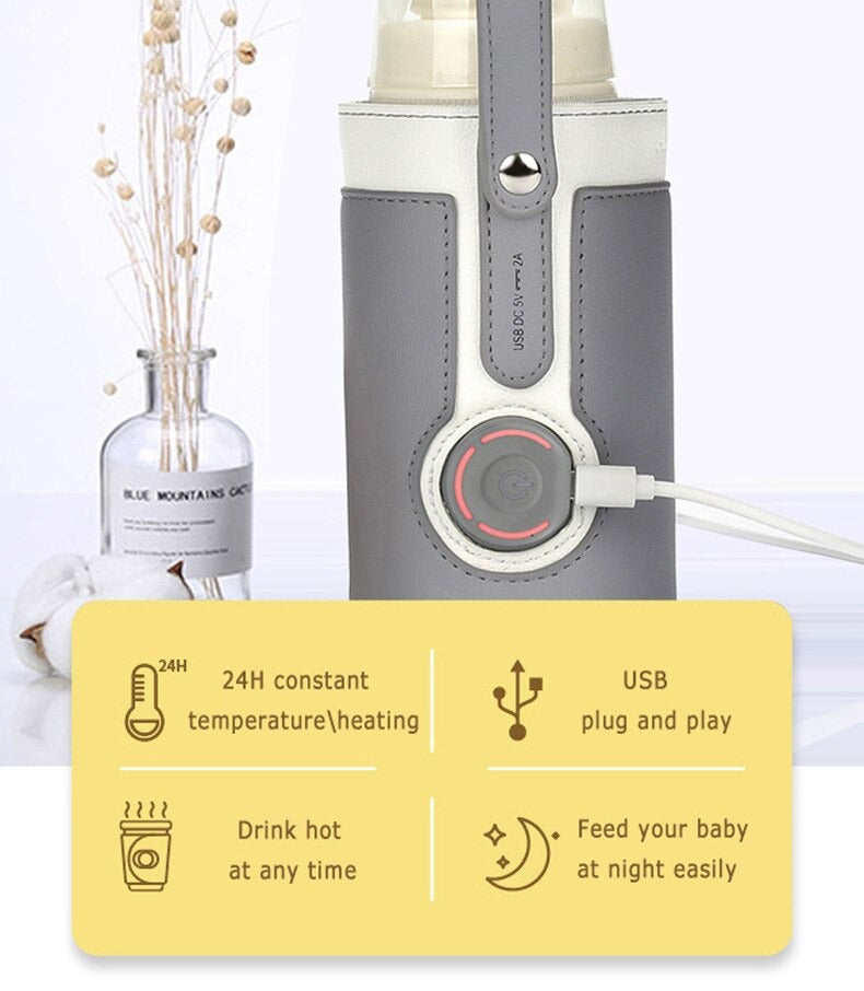 USB Portable Baby Bottle Warmer