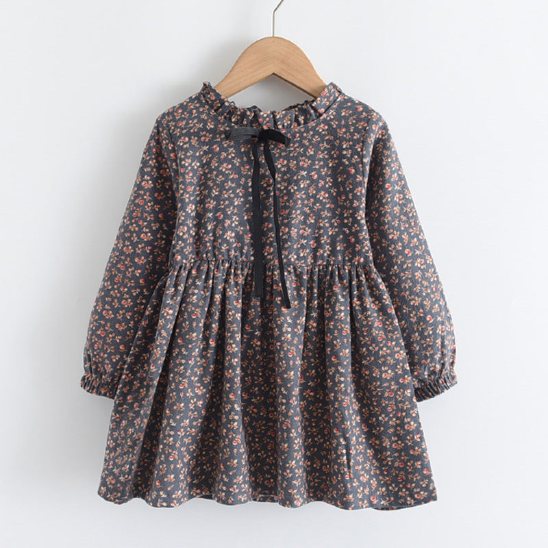 Girls Summer Floral Dress