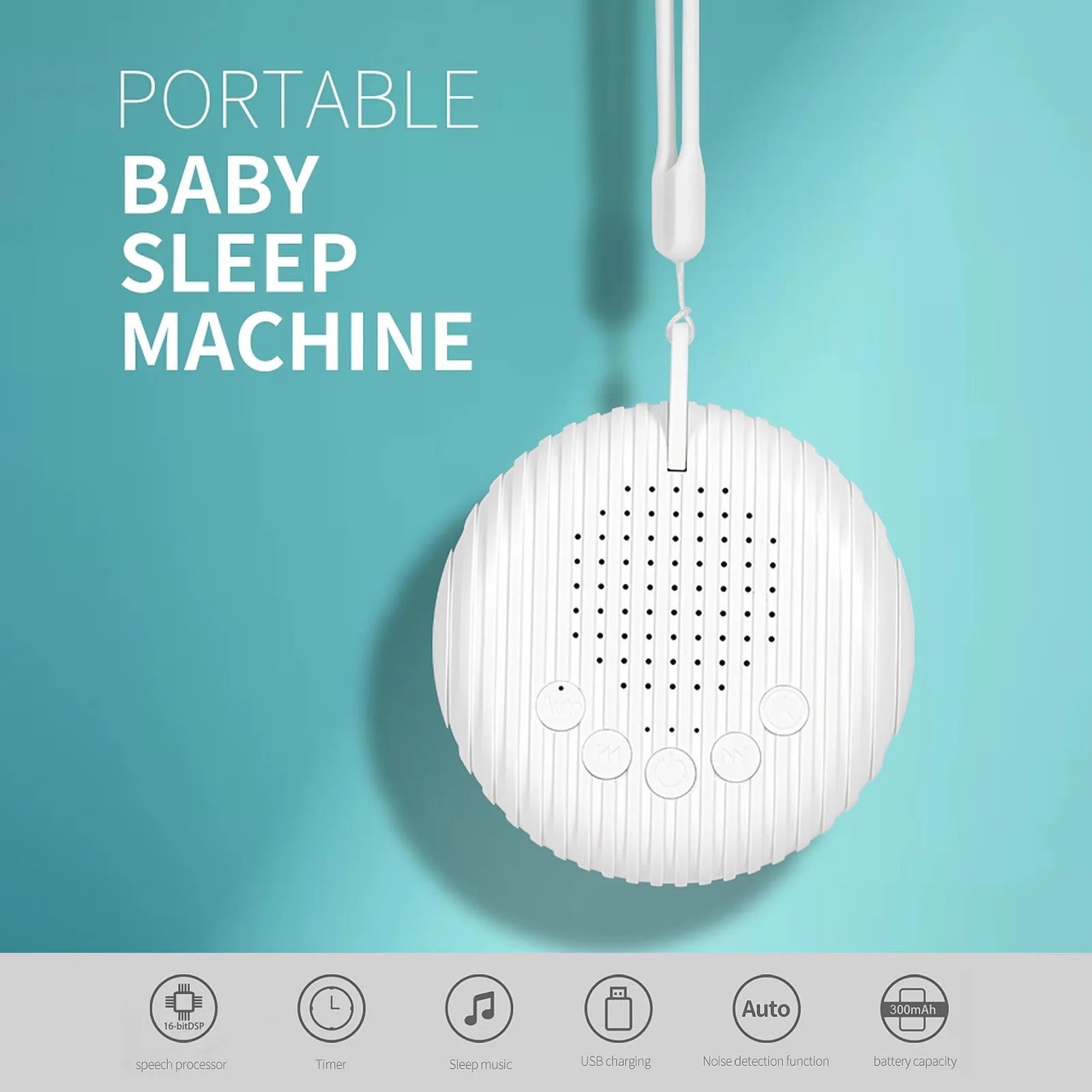 Portable Baby Sleep Sound Machine