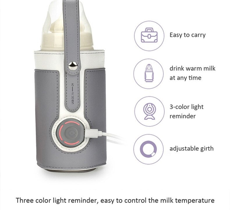 USB Portable Baby Bottle Warmer