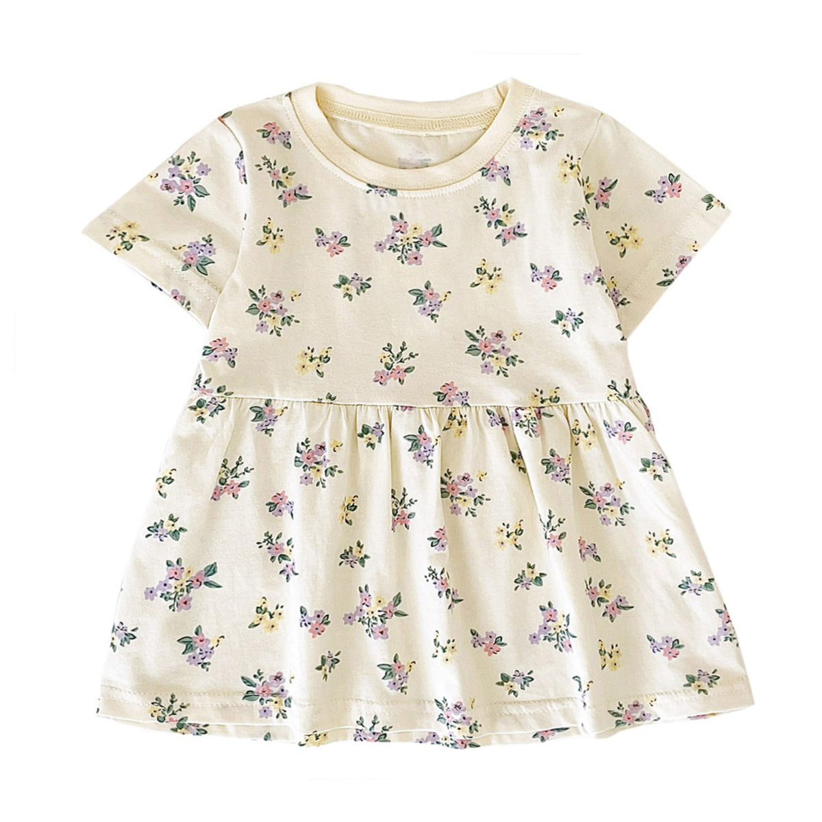 Short Sleeve Summer Baby Dress