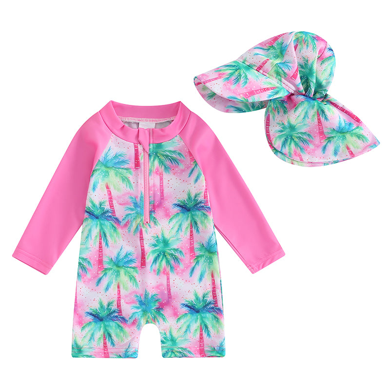 Kids Rash Guard Swimwear Set