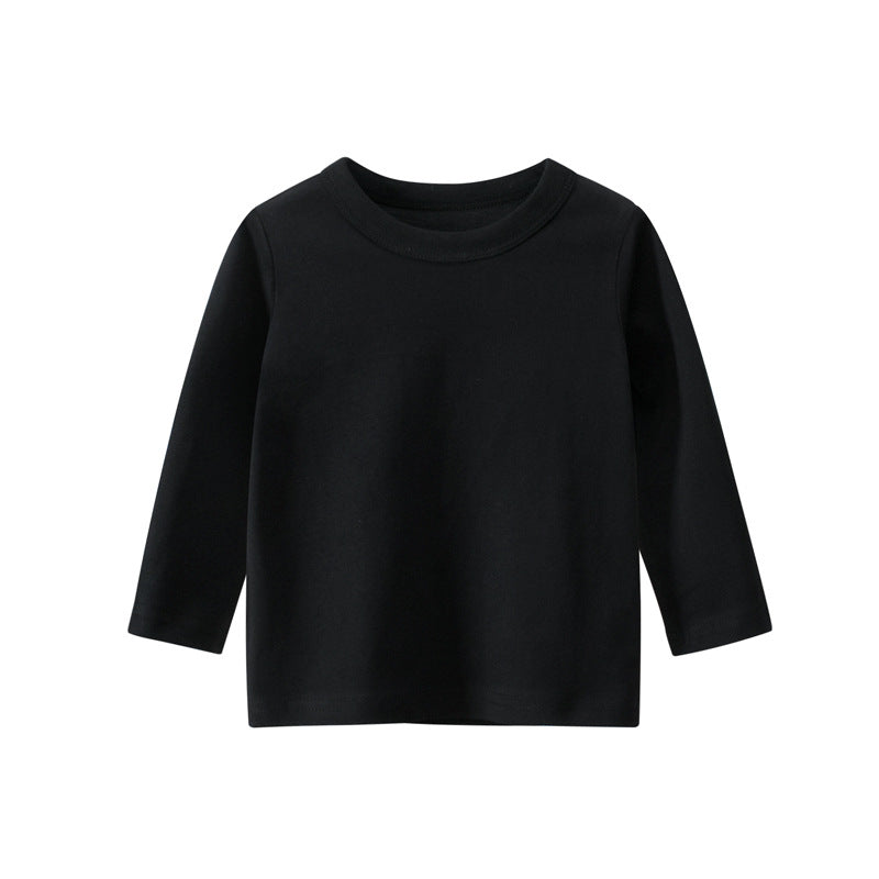 Kids Long Sleeve Cotton T-Shirt