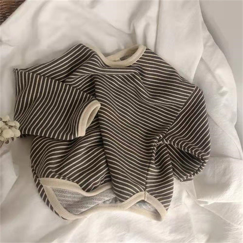 Kids Striped Cotton Long-Sleeves Shirt