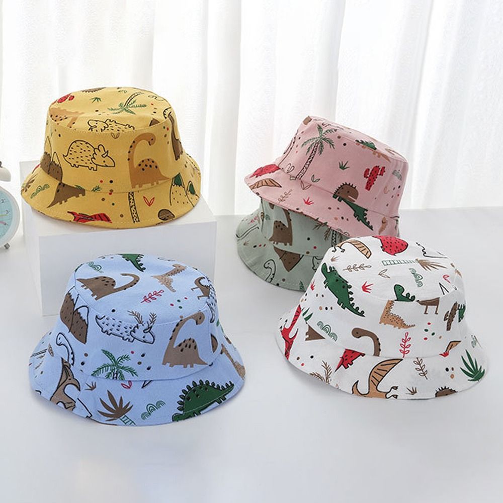 Kids Dinosaur Print Bucket Hat