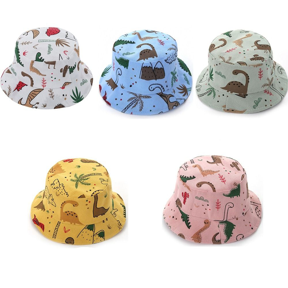 Kids Dinosaur Print Bucket Hat