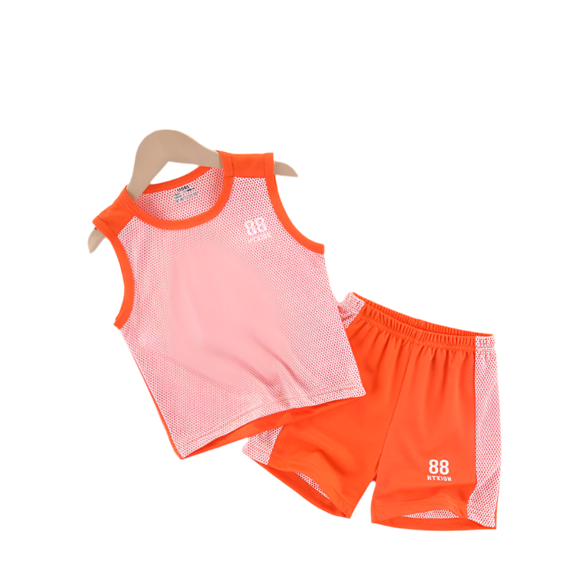 Kids Summer Sports Jersey Set