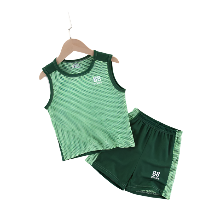 Kids Summer Sports Jersey Set