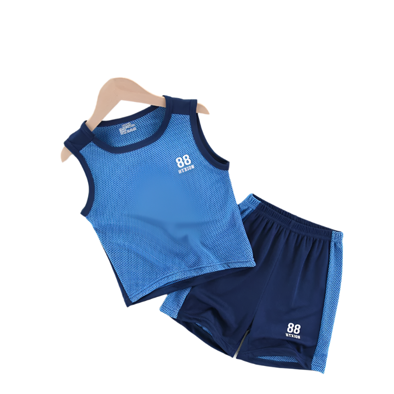 Kids Summer Sports Jersey Set