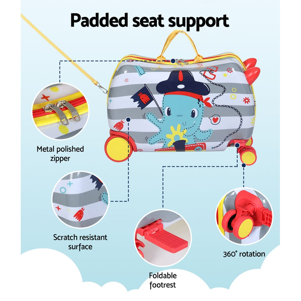 Wanderlite Kids Ride On Luggage