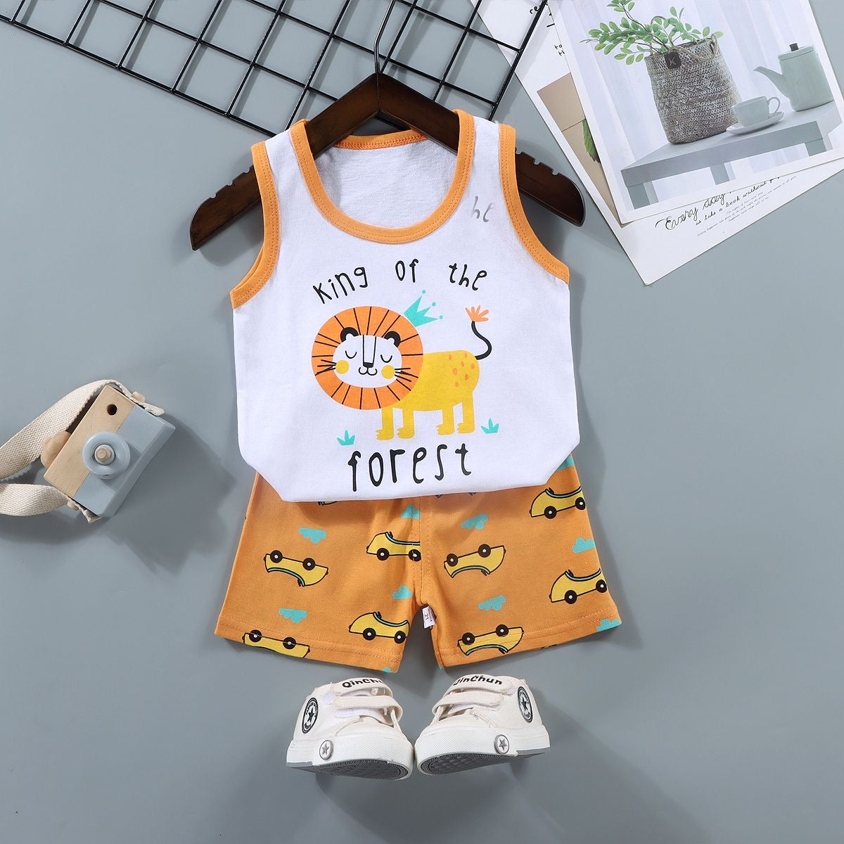 Kids Summer Vest Set