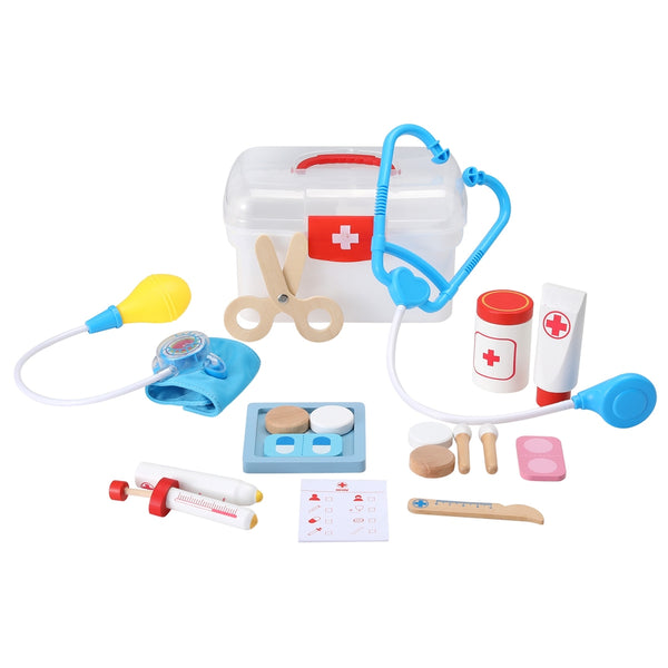 Kids Doctor Nurse Medical Case Pretend Play Set