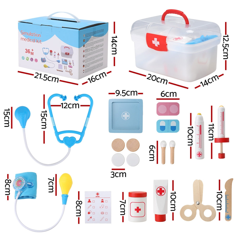 Kids Doctor Nurse Medical Case Pretend Play Set