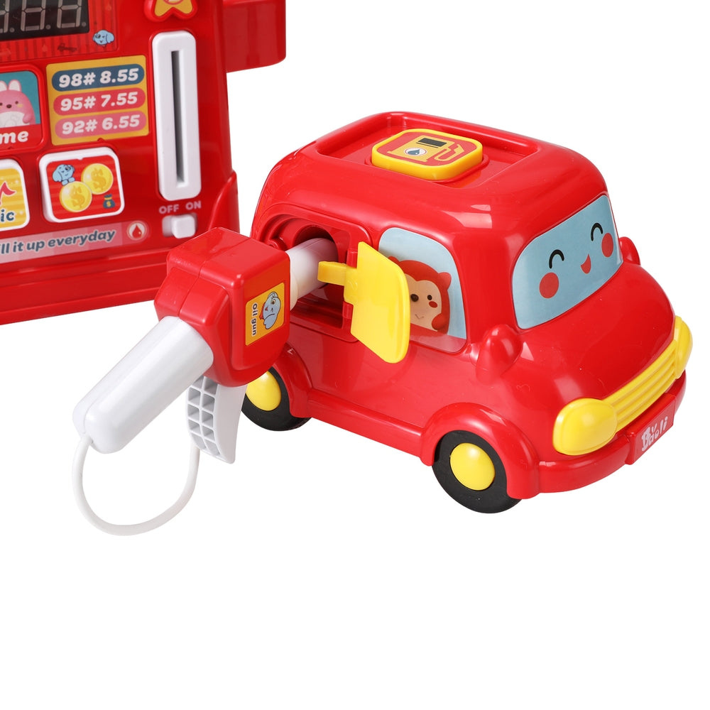 Kids Gas Petrol Station Pumper Playset