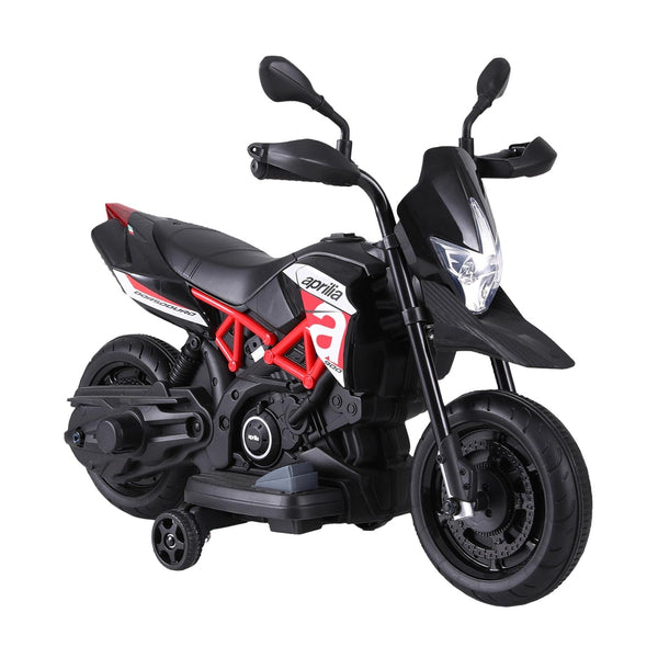 Kids Electric Ride On Motorcycle Aprilia Licensed