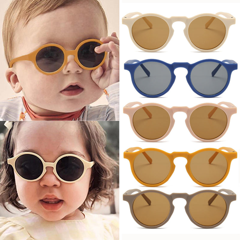 Round Outdoor Sun Protection Sunglasses