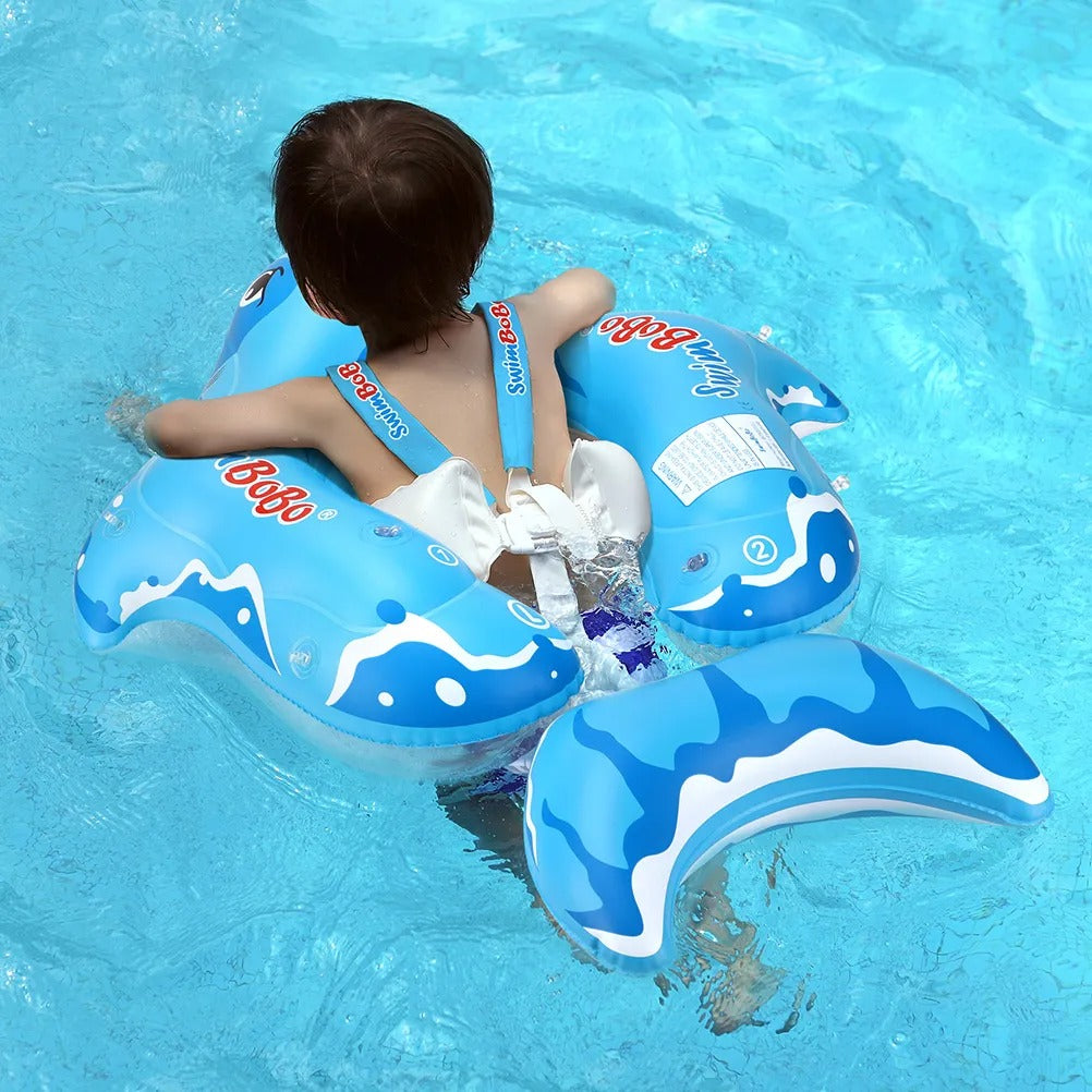 Baby Swimming Float Ring Inflatable with Canopy