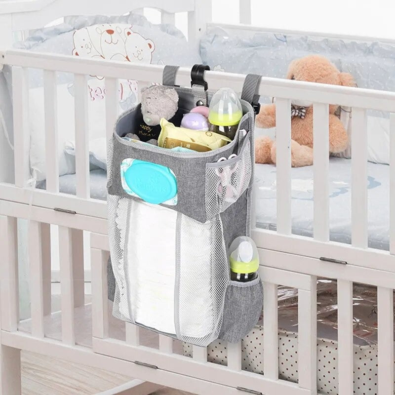 Baby Crib Hanging Storage Bag