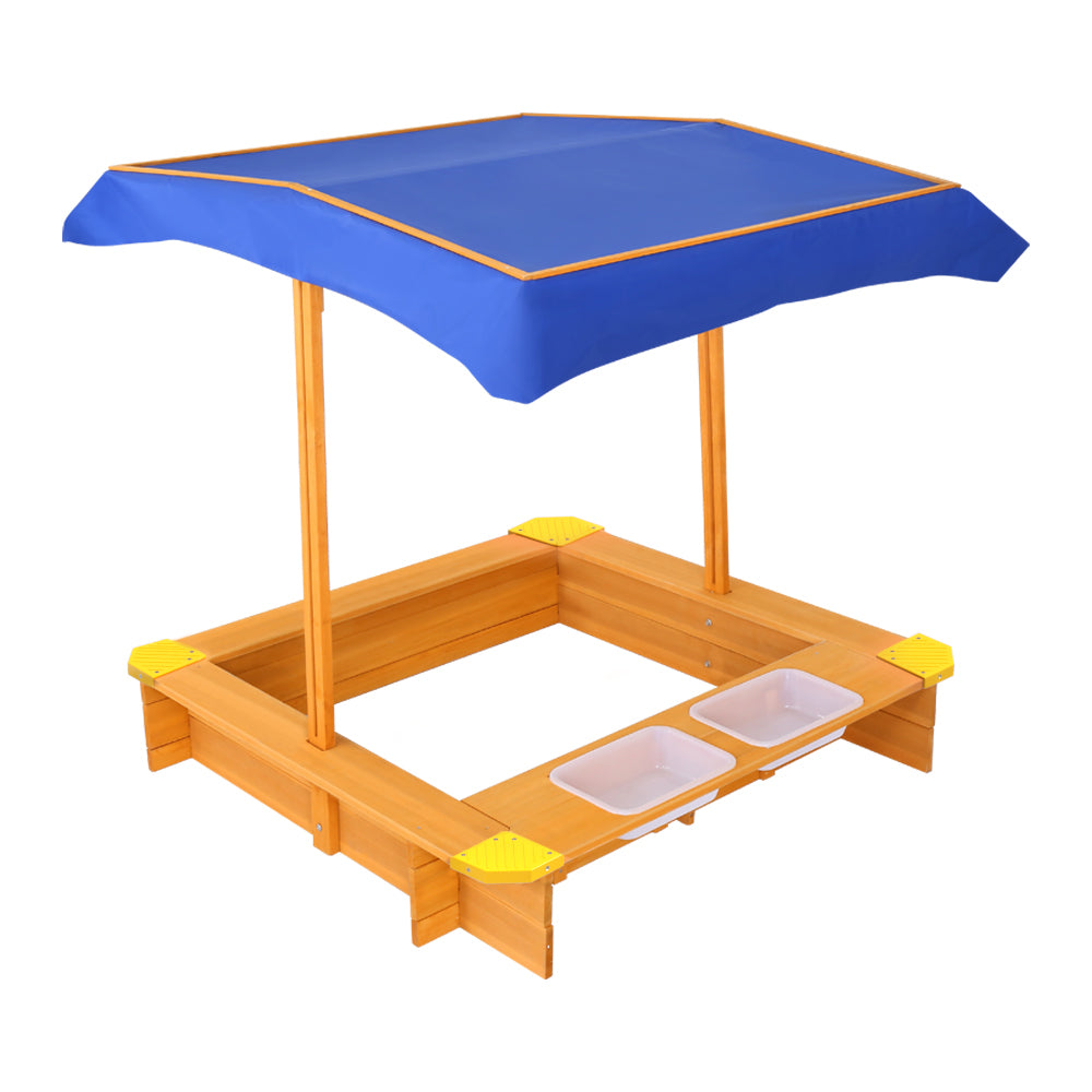 Sand Pit with Canopy Water Basin Toys