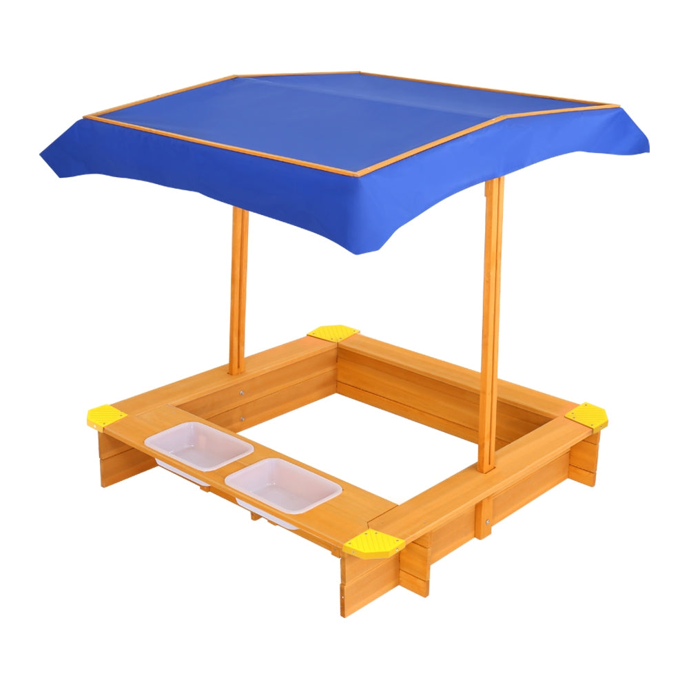 Sand Pit with Canopy Water Basin Toys