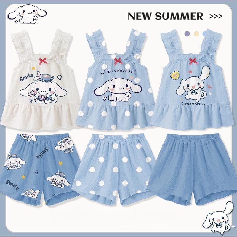 Summer Baby Girl Clothes Set