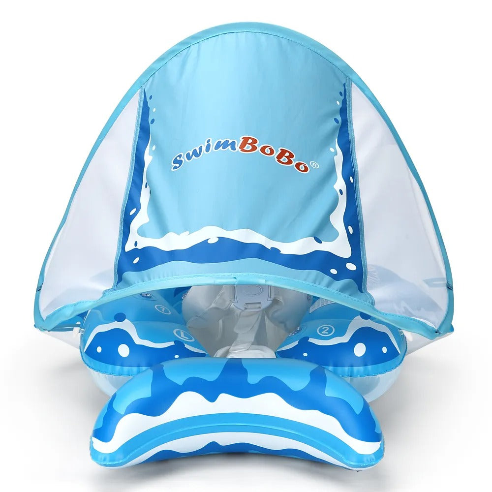 Baby Swimming Float Ring Inflatable with Canopy