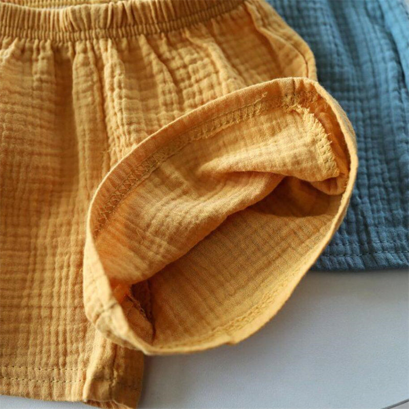 Kids Linen Summer Shorts