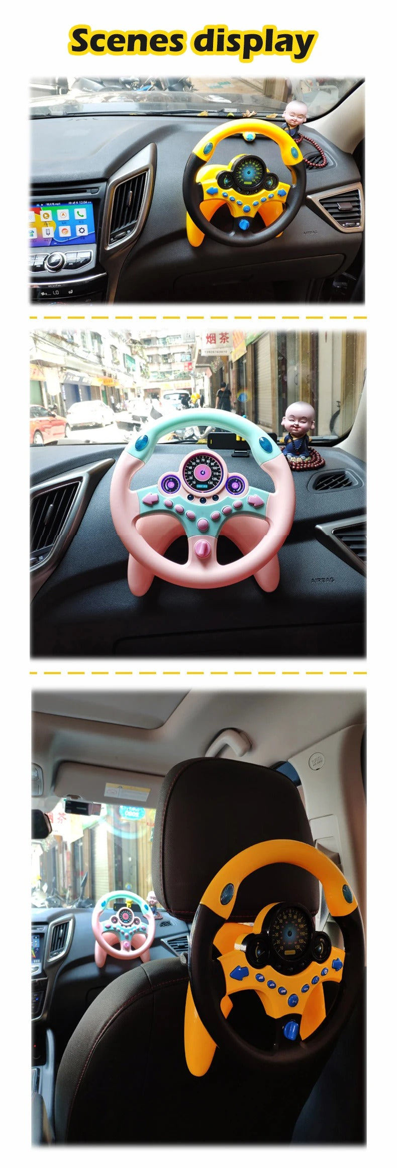  Steering Wheel Toy Simulation