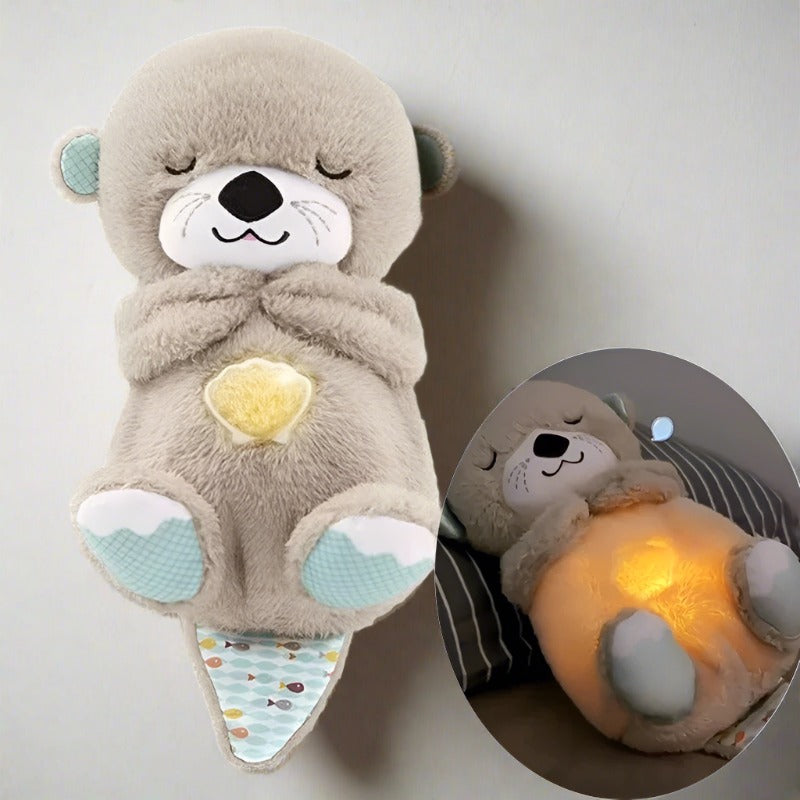 Soothing Otter Plush with Music & Light