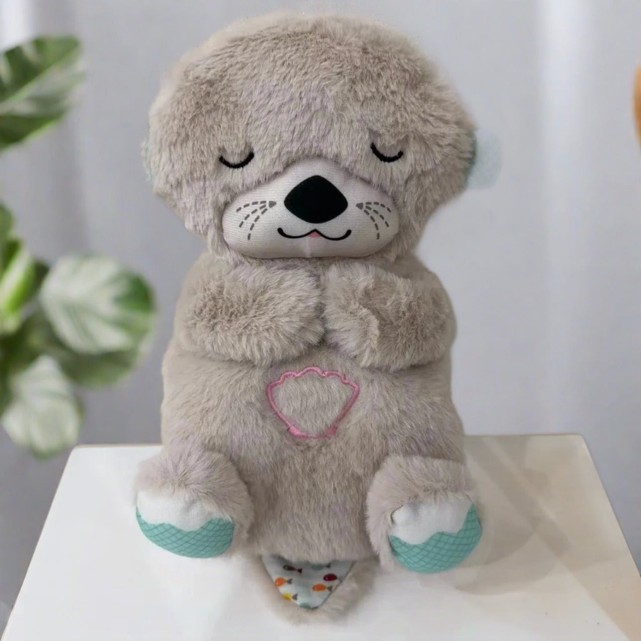 Soothing Otter Plush with Music & Light