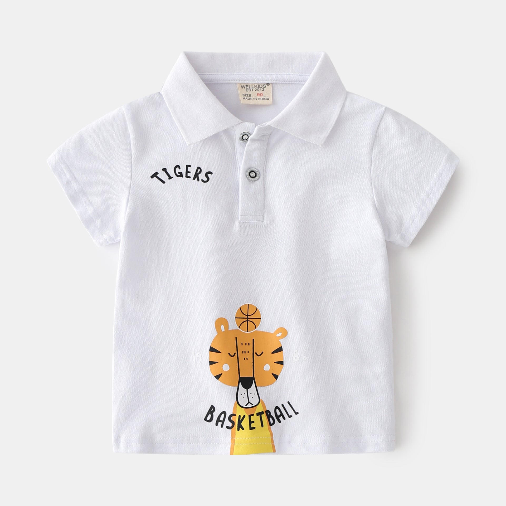 Summer Cartoon Polo T-Shirts for Boys