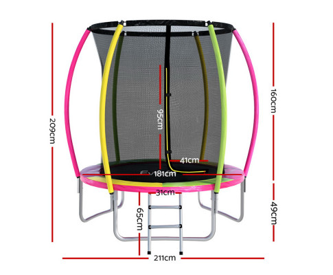 6FT Kids Trampoline