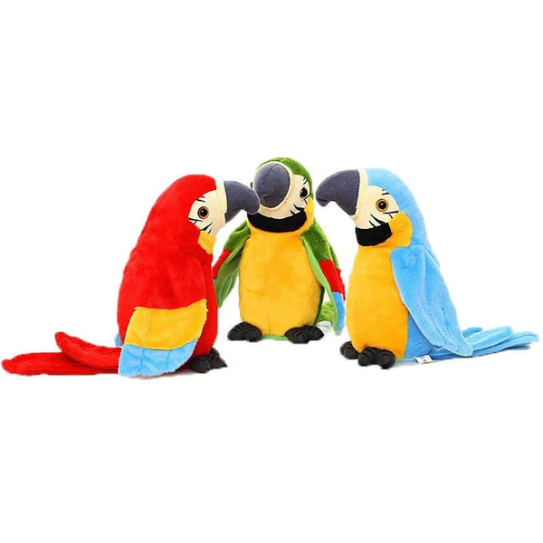 Talking Macaw Plush Toy