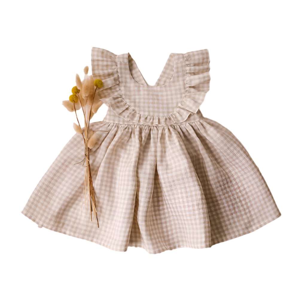 Toddler Girl Linen-Cotton Dress