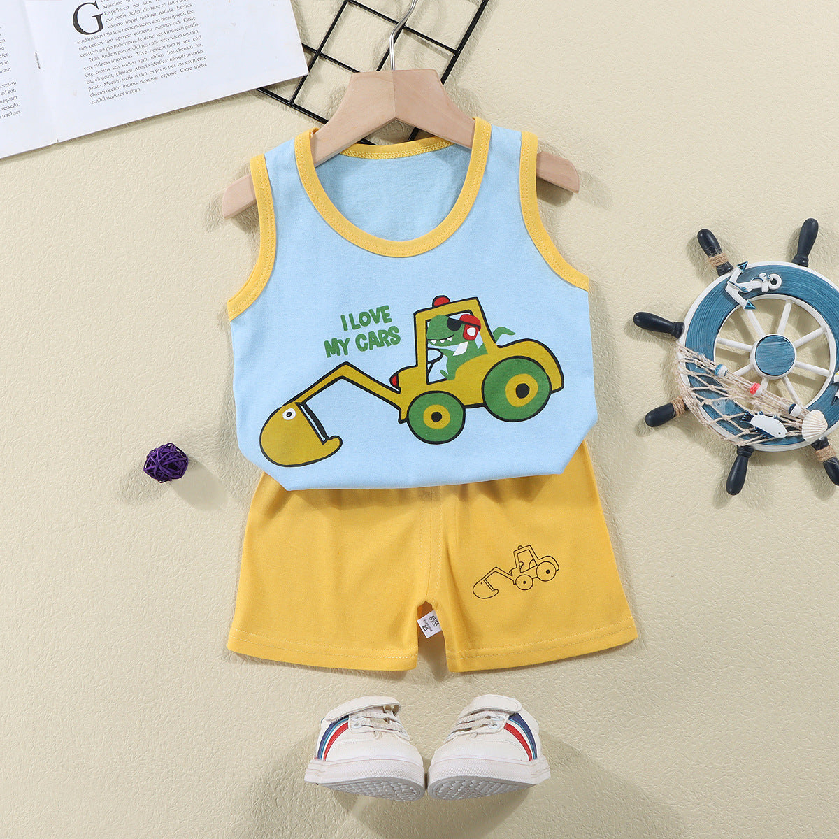 Kids Summer Vest Set