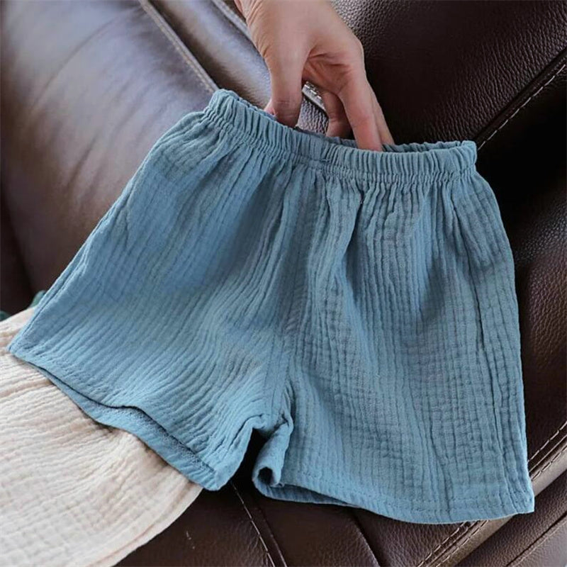 Kids Linen Summer Shorts