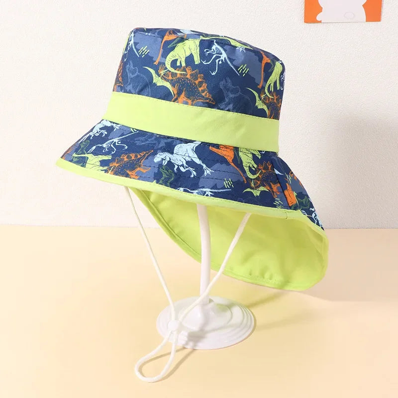 UV Protection Kids Summer Bucket Hat