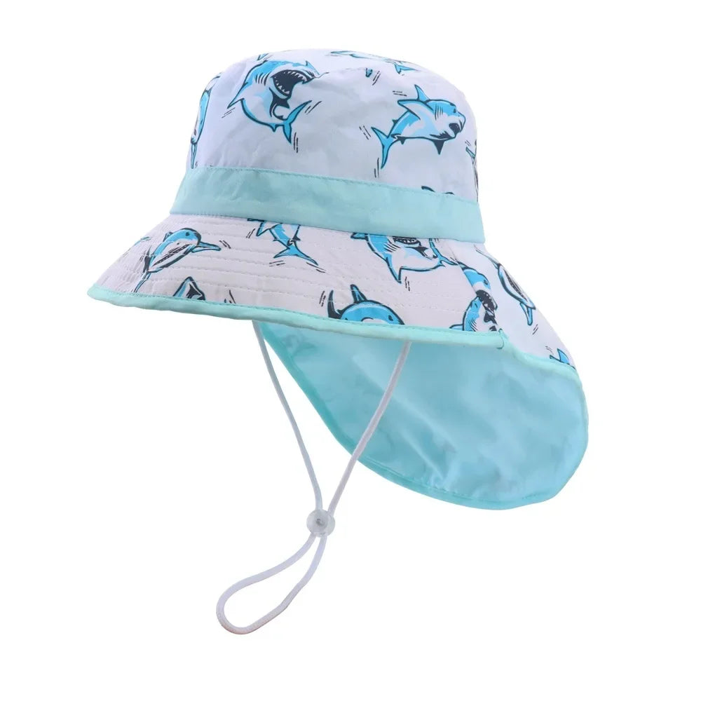 UV Protection Kids Summer Bucket Hat