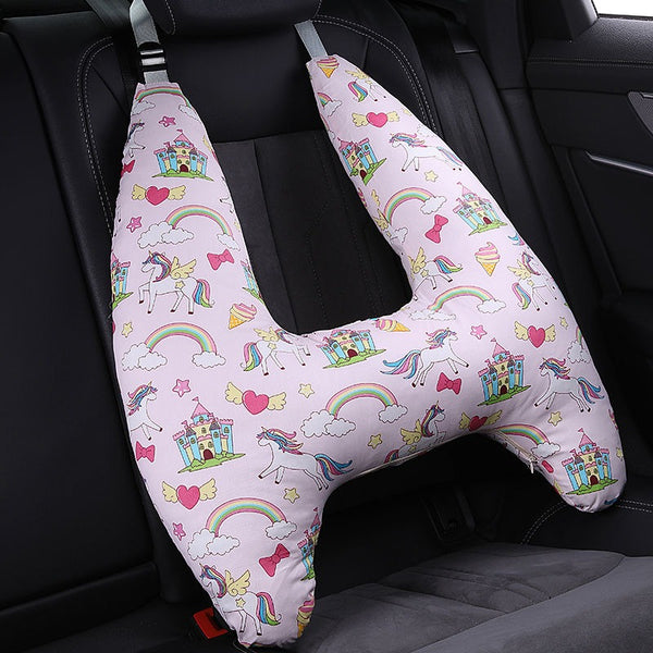 Animal Pattern Travel Safety Pillow for Kids