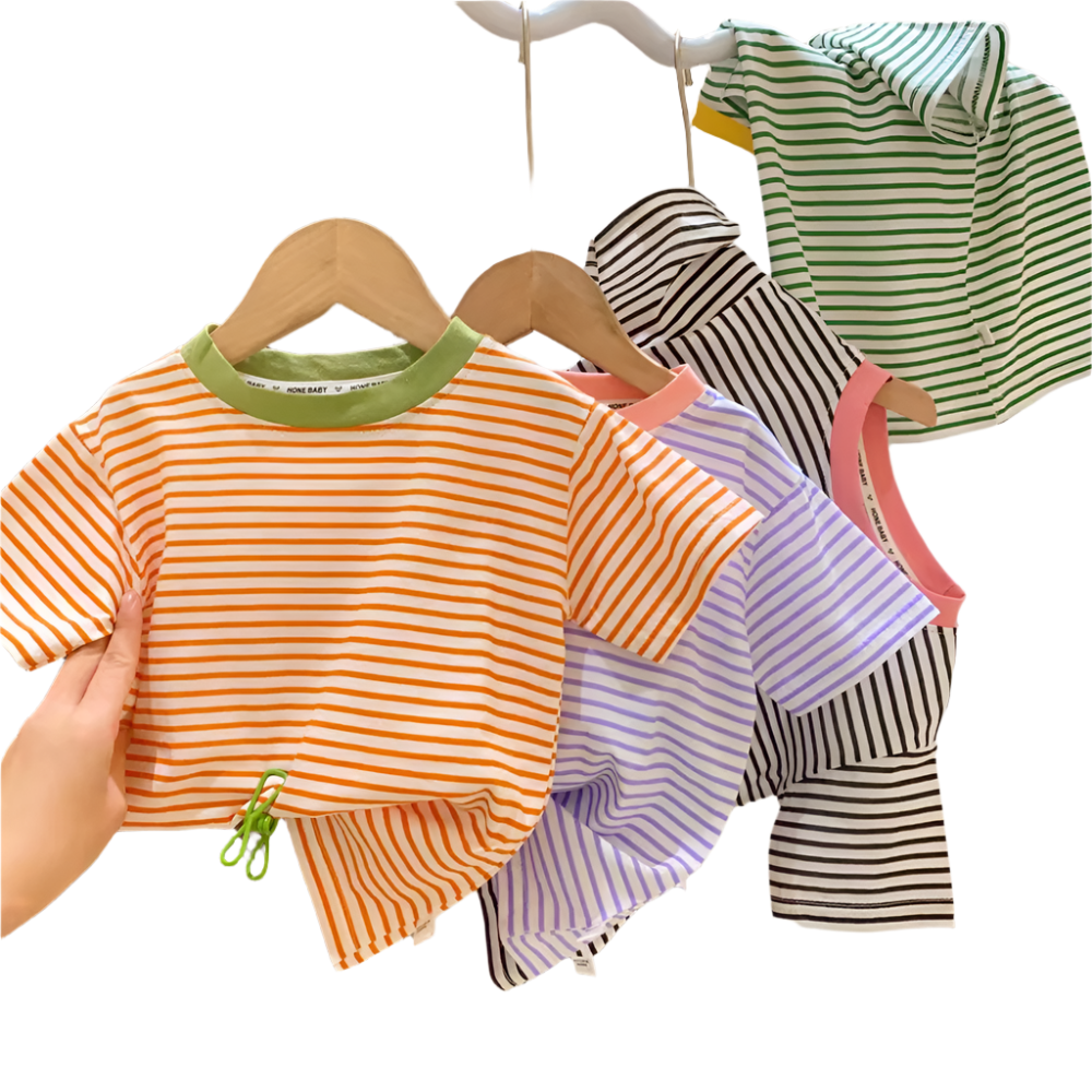 Unisex Stripes Summer T-Shirt