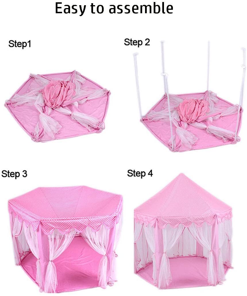 Princess Indoor Playhouse Toy Play Tent