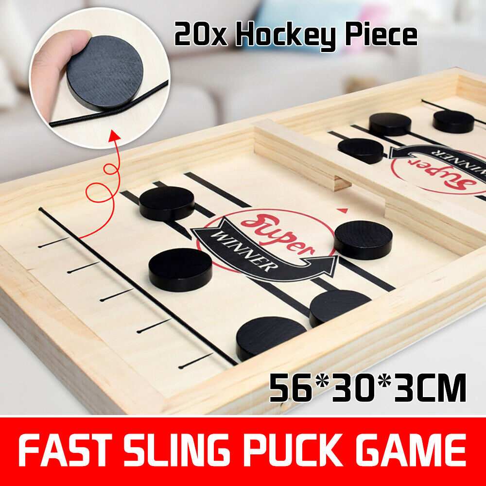 Fast Sling Puck Paced Board Game Family Party Toys Chess Set