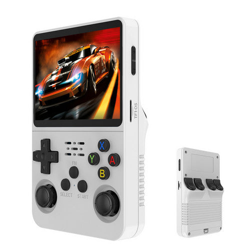 White Portable Retro Handheld Game Console