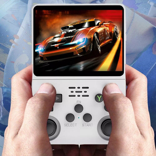 White Portable Retro Handheld Game Console