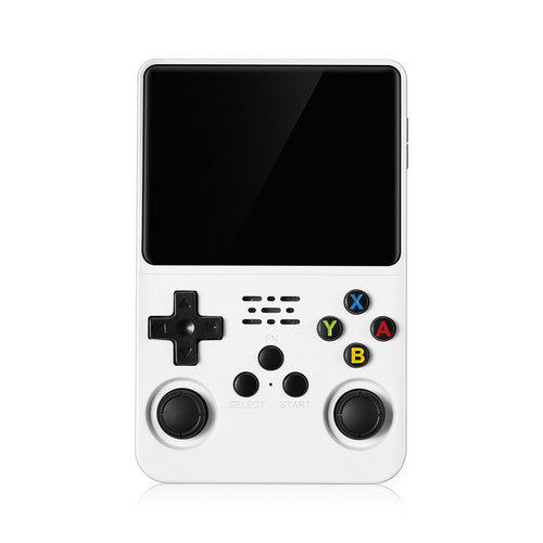 White Portable Retro Handheld Game Console