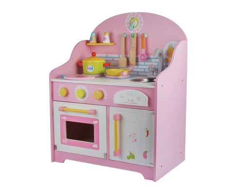 Wooden Kitchen Playset for Kids