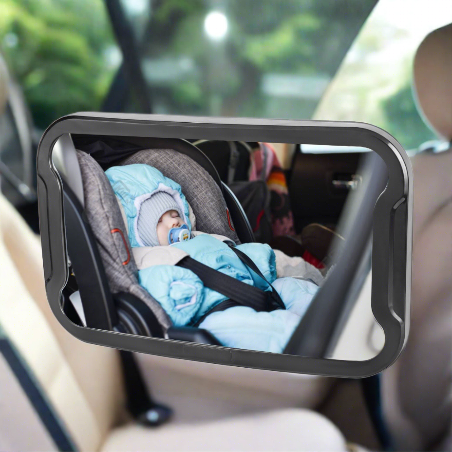 BabySafe Rear-Facing Car Seat Mirror for Infants